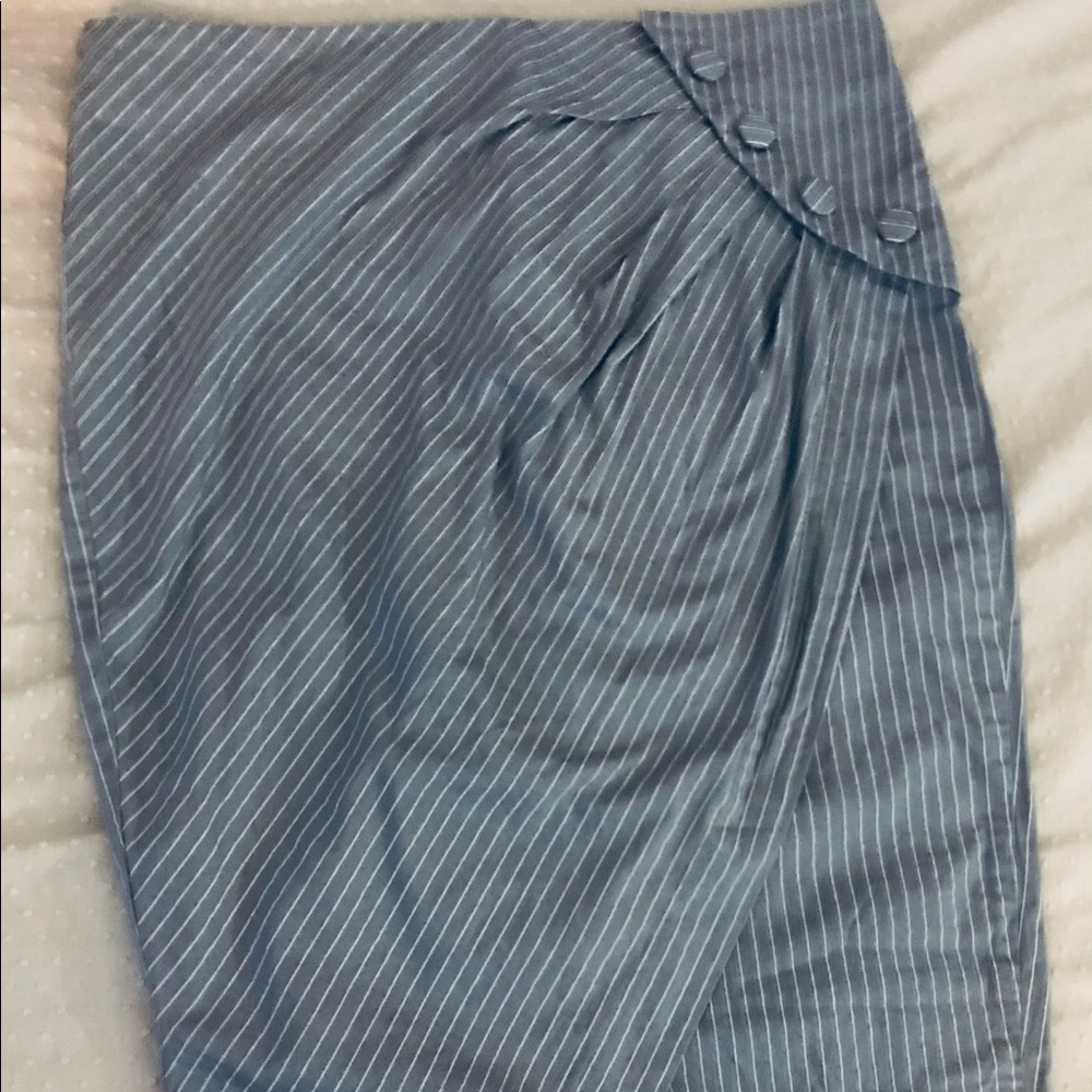 Gorgeous Gray pinstripe pencil skirt